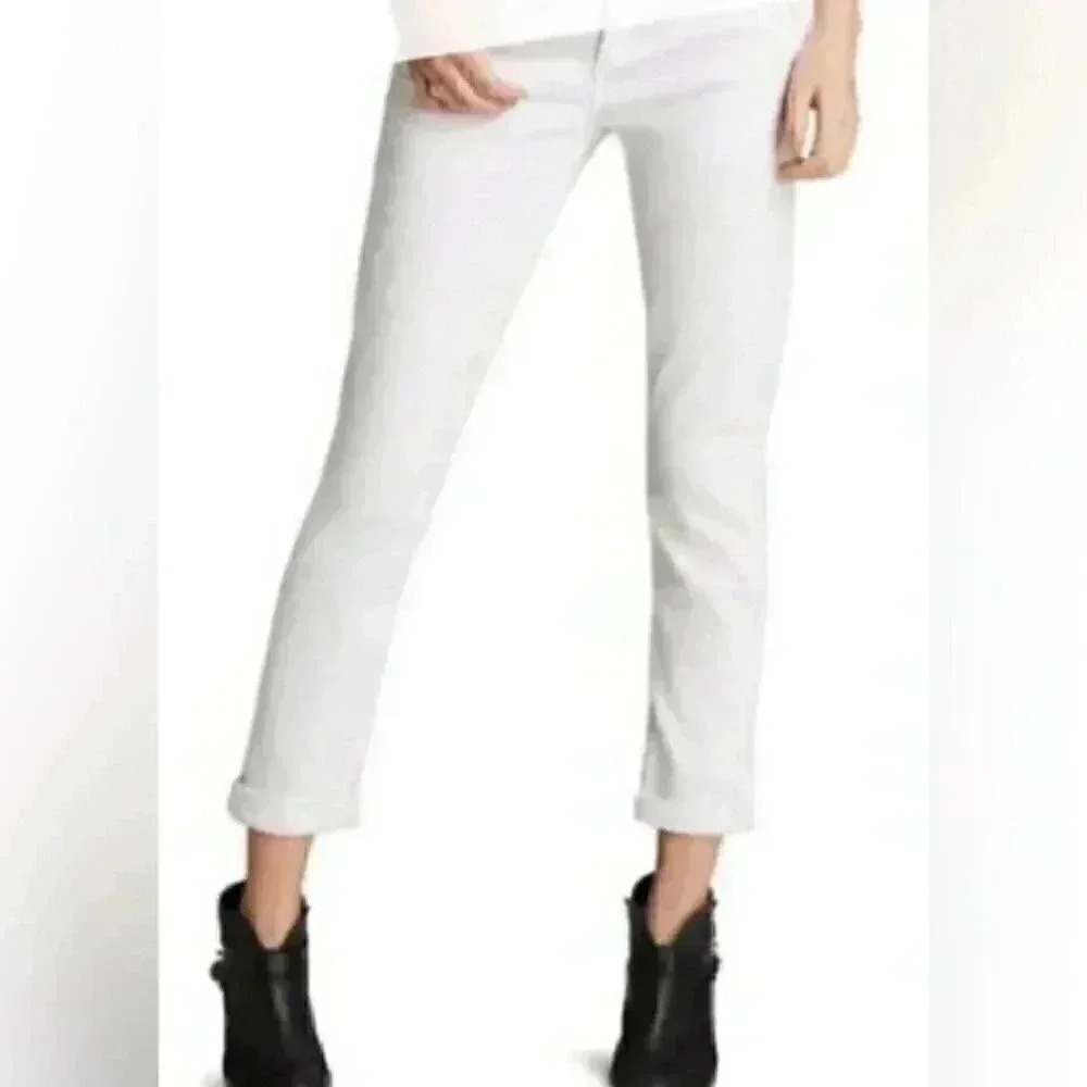 Rag and bone “aged brt wht” “the Dre” cotton blend casual skinny denim jean 27